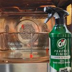 remove stains and grease from your microwave
